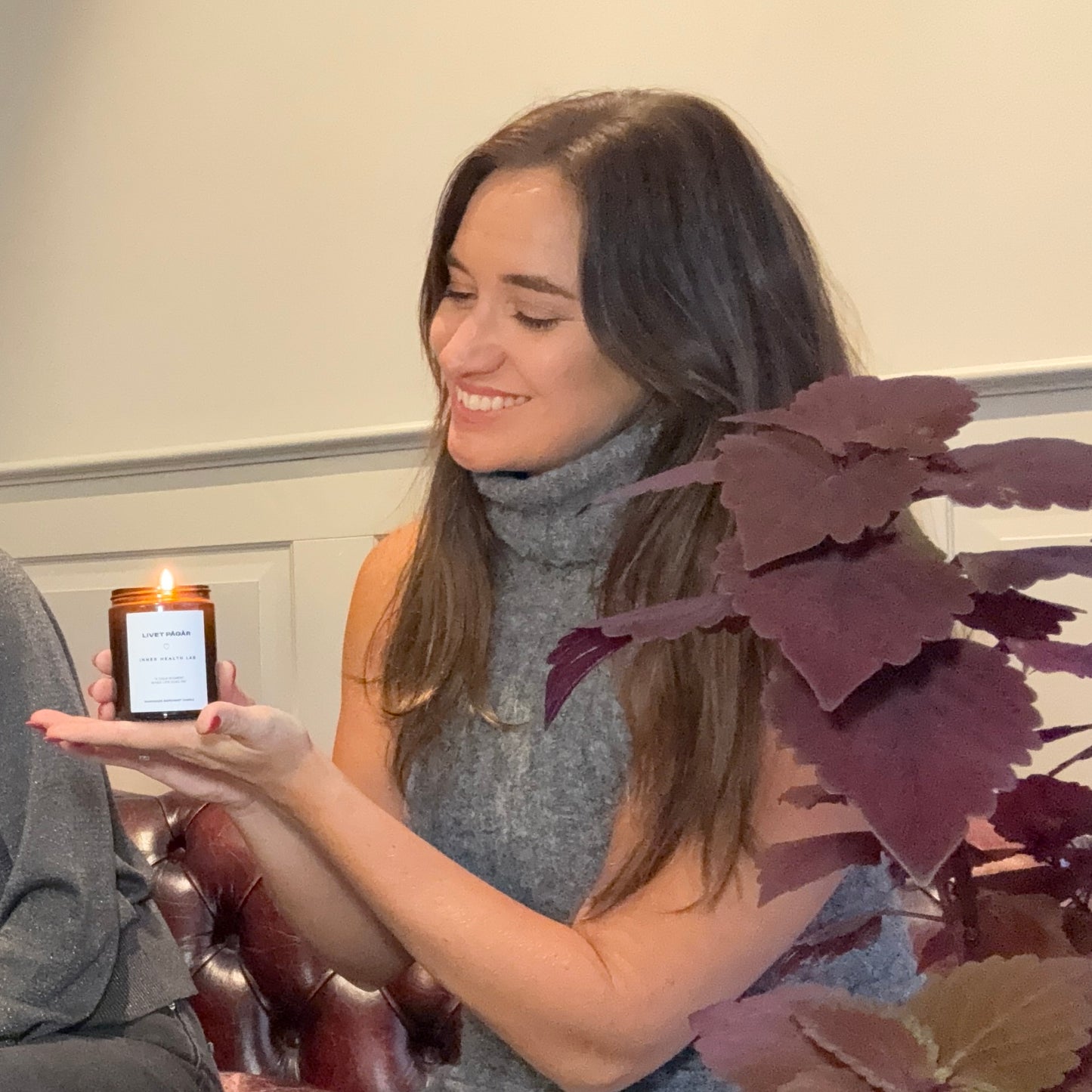 Livet pågår doftljus